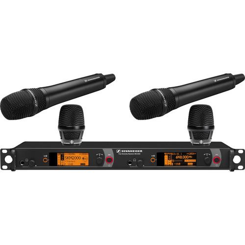 Sennheiser 2000 Series Dual Handheld Wireless Microphone System