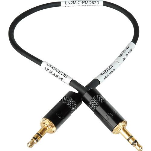Sescom LN2MIC-PMD620 3.5 Line-to-Mic Attenuation Cable for Marantz PMD620