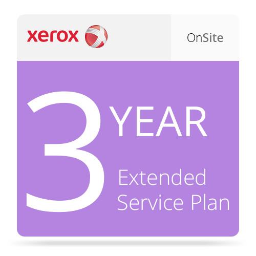Xerox 3-Year Extended On-Site Service Plan for ColorQube 8570