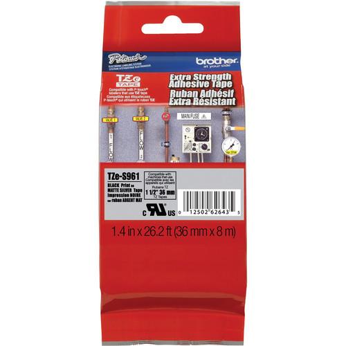 Brother HGES9615PK HGe Tape 5-Pack with Extra Strength Adhesive