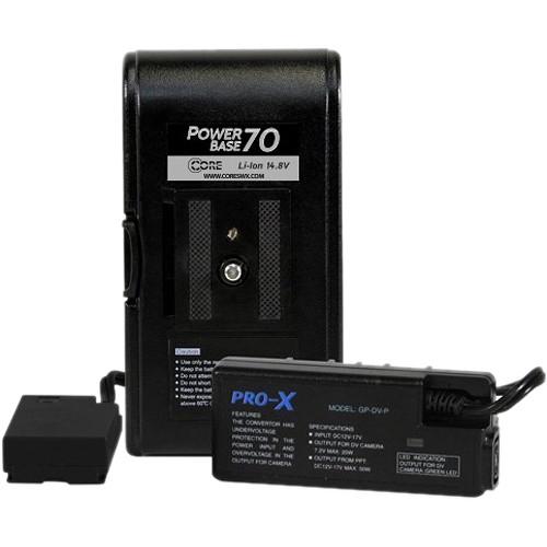 Core SWX PowerBase 70 Battery for Panasonic DV, HPX, HVX Cameras