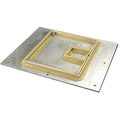 FSR FL-500P-B-C Cover With Beveled ½" Brass Carpet Flange