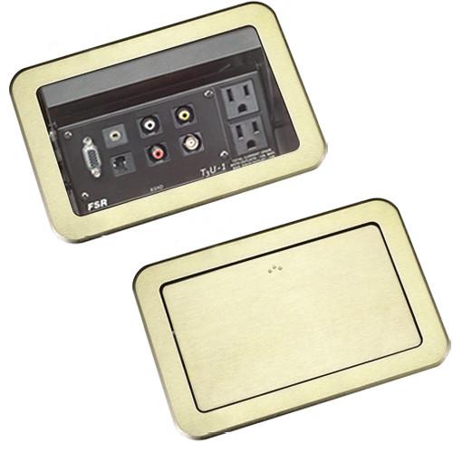 FSR T3U-1R-BRS Table Box with Cover