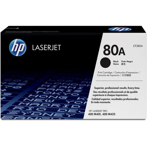 HP 80A Black LaserJet Toner Cartridge