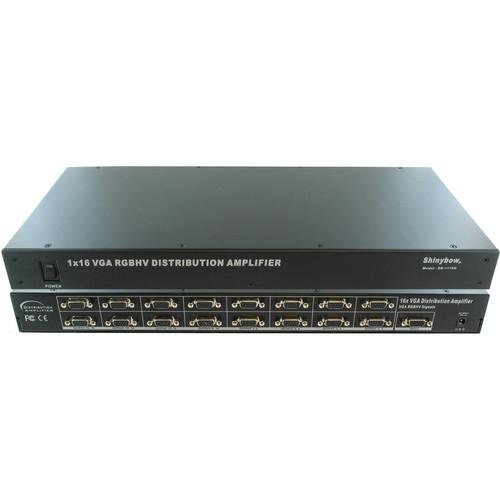 Shinybow 1x16 VGA Splitter Amplifier