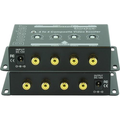 Shinybow SB-2812 4 x 4 Composite Video Booster