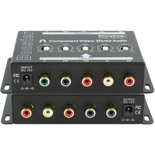 Shinybow SB-2820 1 x 1 Component Video and Audio Booster