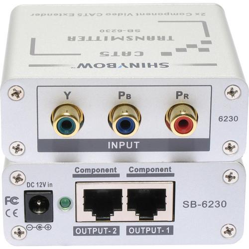 Shinybow SB-6230T CAT5 Component Video RGB YPbPr HDTV Transmitter