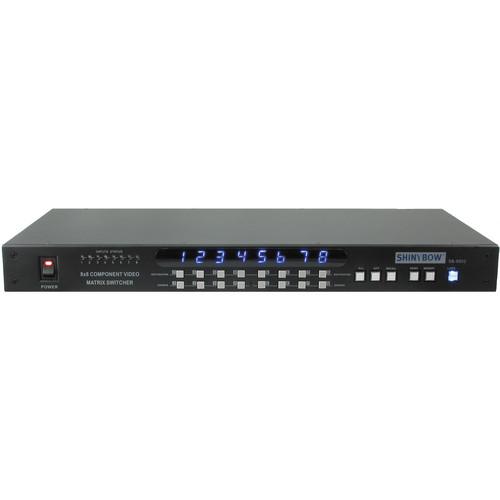 Shinybow SB-8802 8 x 8 Component Video Matrix Routing Switcher
