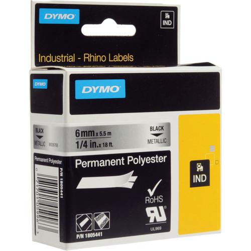 Dymo Metalized Permanent Poly Labels