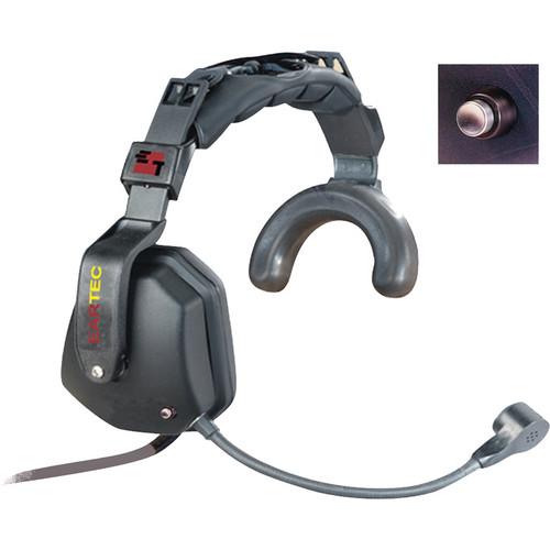 Eartec Ultra Single Shell Mount PTT Headset for SC-1000 Radio Transceiver