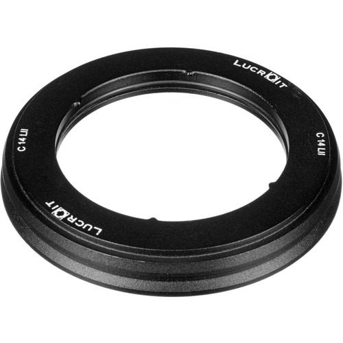 Formatt Hitech Lucroit Wide Angle Filter Holder Adapter Ring for Canon EF 14mm f 2.8L II Lens