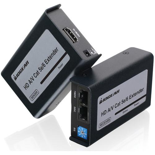 IOGEAR GVE320 HD Audio Video Extender System With CAT5e 6 And HDMI