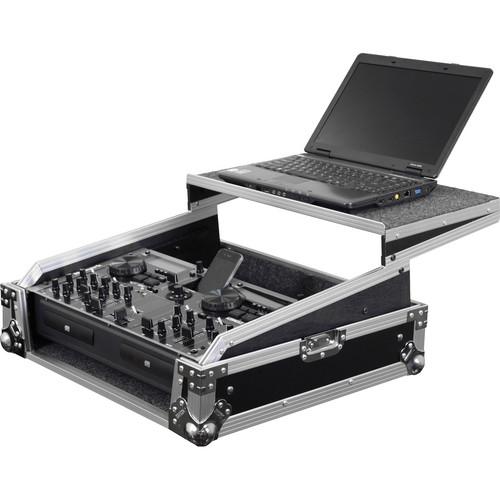 Odyssey Innovative Designs Flight Zone Glide Style Rackmount Case for DJ Controllers & Front Load CD Digital Media Mixers