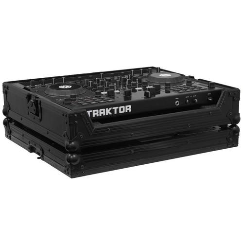 Odyssey Innovative Designs FRTS4BL Traktor Kontrol S4 DJ MIDI Controller Flight Ready Series Black Label Case