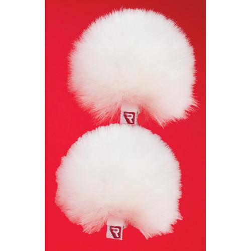 Rycote Pair White Ristretto Lavalier Windjammer