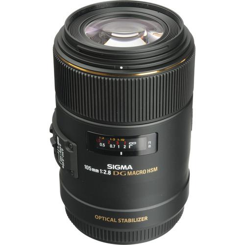 Sigma 105mm f 2.8 EX DG OS HSM Macro Lens for Canon EOS Cameras