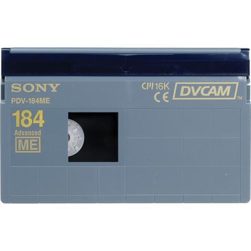 Sony PDV-184ME 2 DVCAM Videocassette, Sony, PDV-184ME, 2, DVCAM, Videocassette