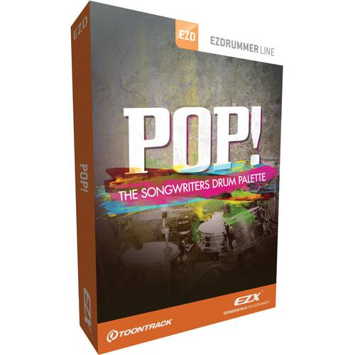 Toontrack Pop! EZX Drum Kit Soundbank for EZdrummer