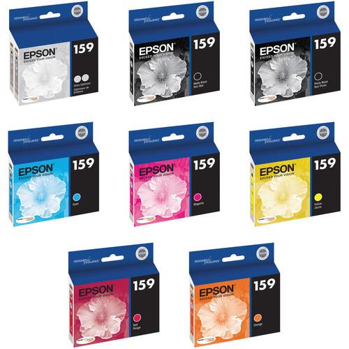 Epson 159 Ink Cartridge Set for Stylus Photo R2000 Printer