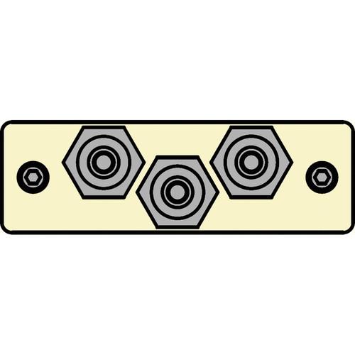 FSR IPS-V230S-IVO RCA to RCA Bulkhead Insert Plate