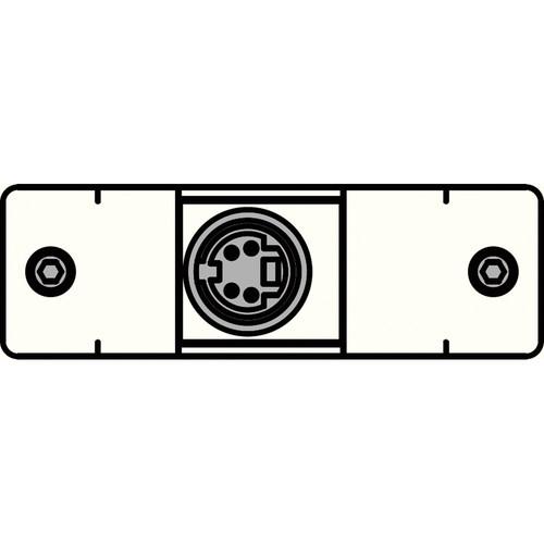 FSR IPS-V311S-WHT S-Video to S-Video Bulkhead Insert Plate