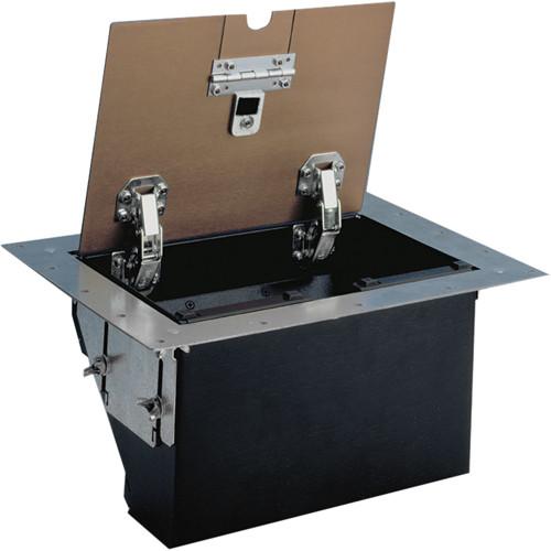 FSR TB-4G-BLK-LIFT 4-Gang Table Box