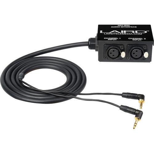 Laird Digital Cinema 3.5mm TRS to XLR3 Audio Interface for RED Epic and Scarlet