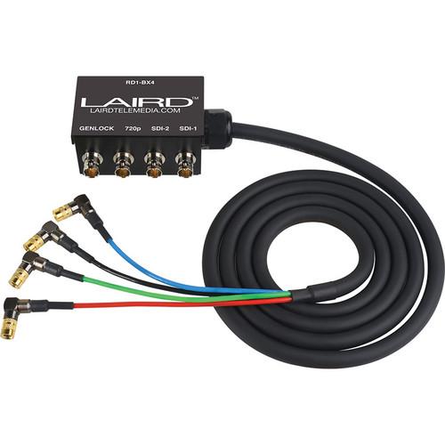 Laird Digital Cinema MINI-Coax DIN to BNC Breakout Box for RED One