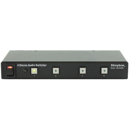 Shinybow SB-5440RL 4 x 1 Stereo Audio Selector Switcher