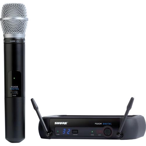 Shure PGXD Digital Series Wireless Handheld Microphone System with SM86 Capsule