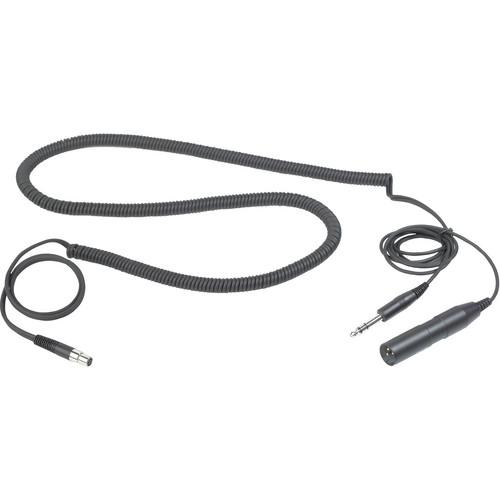 AKG MK HS Studio C Extendable Headset Cable for Studio and Moderators with 3-Pin XLR 1 4" Stereo Connectors