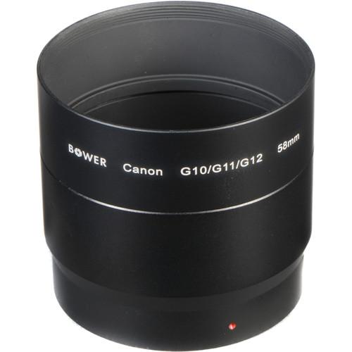 Bower Canon G10 G11 G12 Adapter Tube 58mm