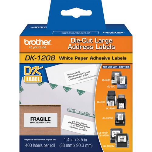 Brother DK1208 Large Address Paper Labels