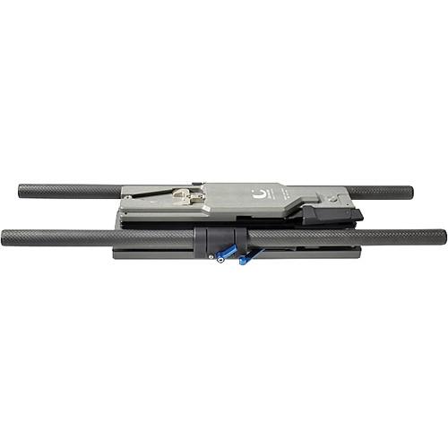 Chrosziel Bridge Plate with Quick-Lock & 0.75" Carbon Rods - 19.68"