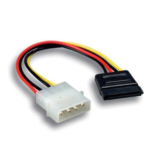 Comprehensive Serial ATA Power Adapter 5.25 Male to SATA Power Cable