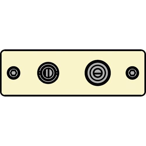 FSR IPS-V922S-IVO BNC to BNC-S-Video to S-Video Insert Plate