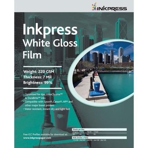 Inkpress Media White Gloss Film