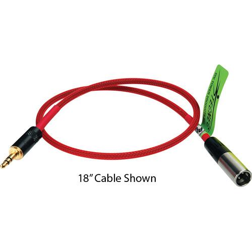 Laird Digital Cinema XLR Male to Mini Plug Stereo Analog for Red One Camera Audio Cable - 5 Foot