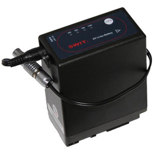 Teradek Sony NP-F970 F770 Battery Pack with 10" Barrel Adapter to 2-Pin Lemo Cable