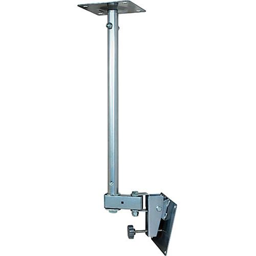 Video Mount Products LCD-1C Small Flat Panel Ceiling Mount - Silver
