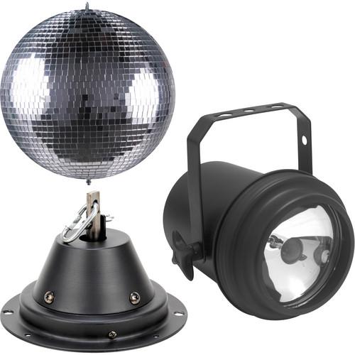 American DJ M-600L 16" Mirror Ball Package