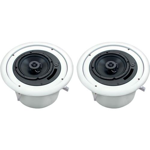 Atlas Sound FAP62T Strategy II Series 6" 32W Coaxial Ceiling Speakers