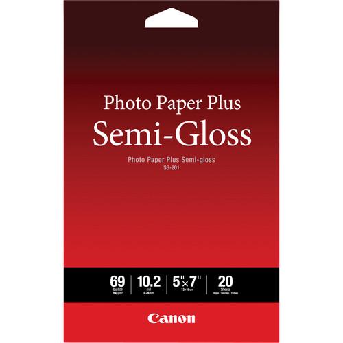 Canon SG-201 Photo Paper Plus Semi-Gloss