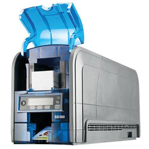 DATACARD SD360 Dual-Sided ID Card Printer with ISO Magnetic Stripe Encoder