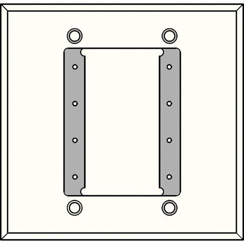 FSR IPS-WP1D-WHT 2 Gang Wall Plate
