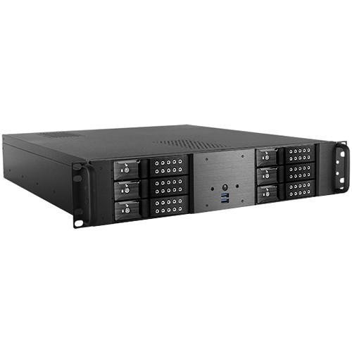 iStarUSA D-260HN 2U Compact 6 x 3.5" HDD Bay Trayless Hotswap microATX Chassis