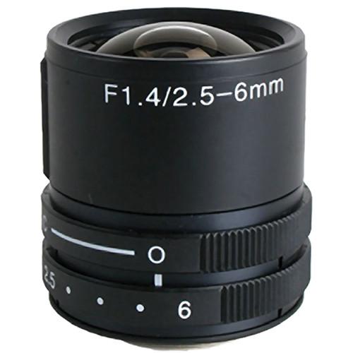 Kowa LMVZ256 1 3" 2.5 to 6mm Varifocal Manual Iris