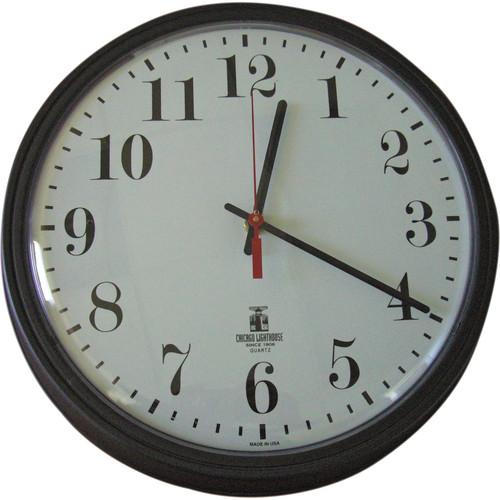 Sperry West SW1300A Industrial Wall Clock Covert Camera