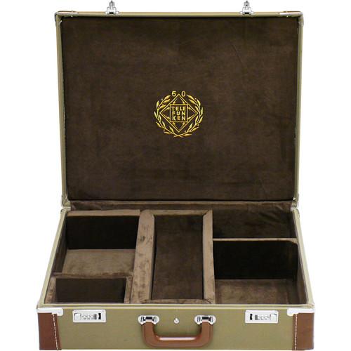 Telefunken Leather Bound Cordora Combination Locking Flight Case